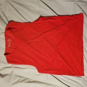 Red Zyia Muscle Tank